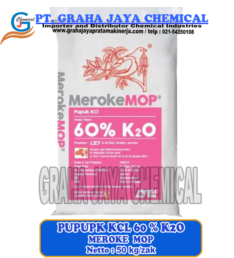 Pupuk Kcl Kristal Merah Atau Mop Merah Kg Pt Graha Jaya Pratama Kinerja