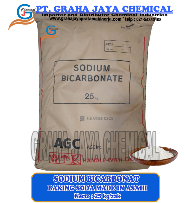 Sodium Bicarbonate Ex Asahi 25 Kg/zak - PT Graha Jaya Pratama Kinerja