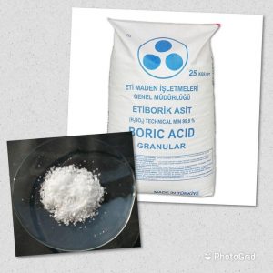 GRAHA CHEMICAL Boric Acid H3BO3 Asam Borat Pupuk Nutrisi Tanaman Hidroponik REPACK 5 KG PUTIH