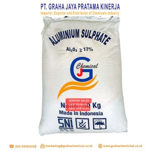 Aluminium Sulphate Al2O3 >= 17% - 50 Kg (Granule / Bubuk)